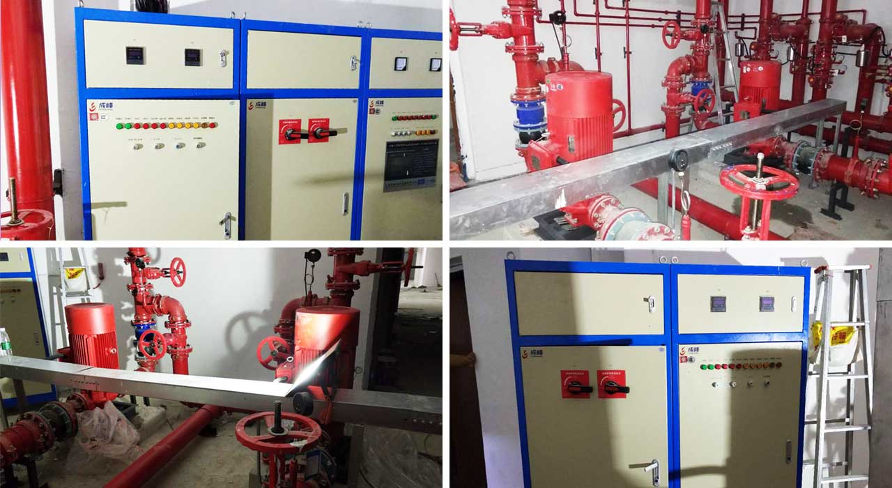 消防泵、噴淋泵、穩(wěn)壓泵、消防及噴淋控制柜、消防機械強啟控制柜、消防低頻巡檢控制柜、.jpg